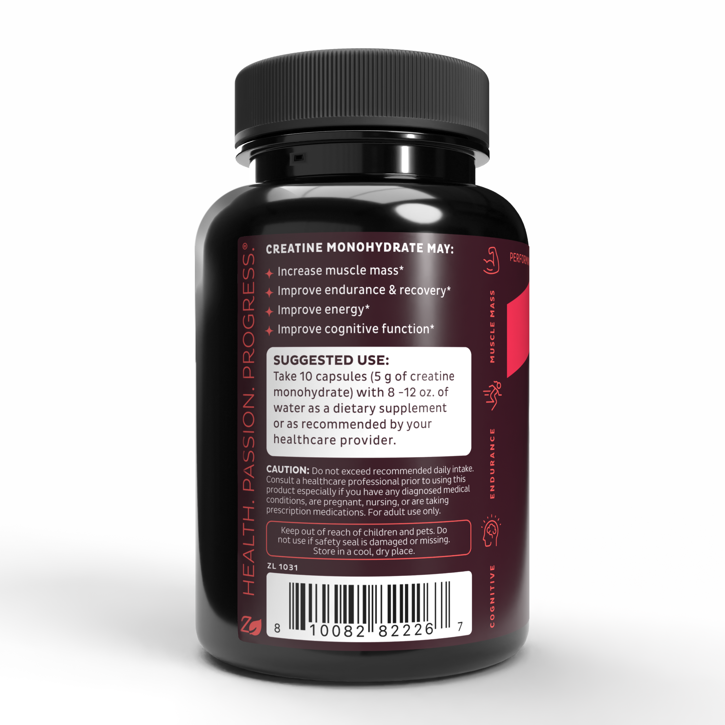Zeal Creatine Monohydrate (300 Capsules)