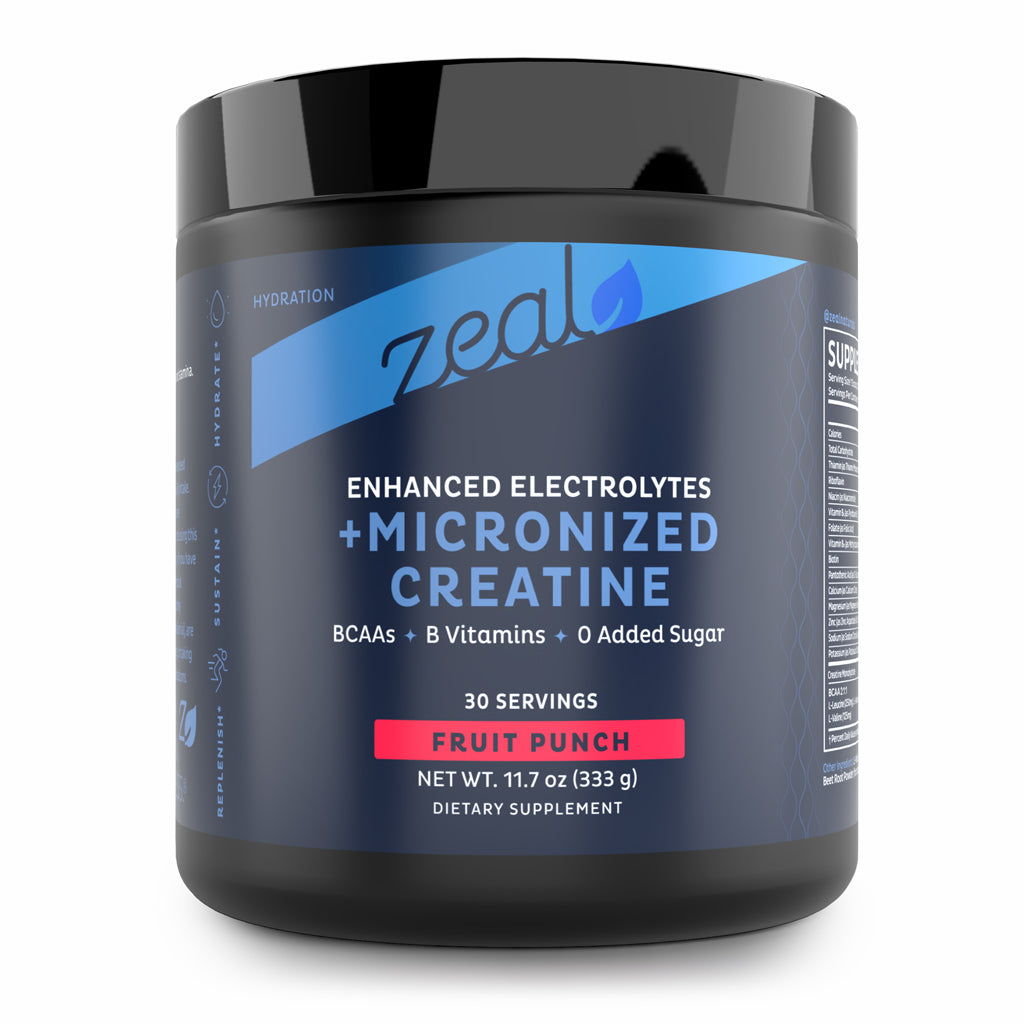 Electrolyte Powder w/ Micronized Creatine (Fruit Punch)
