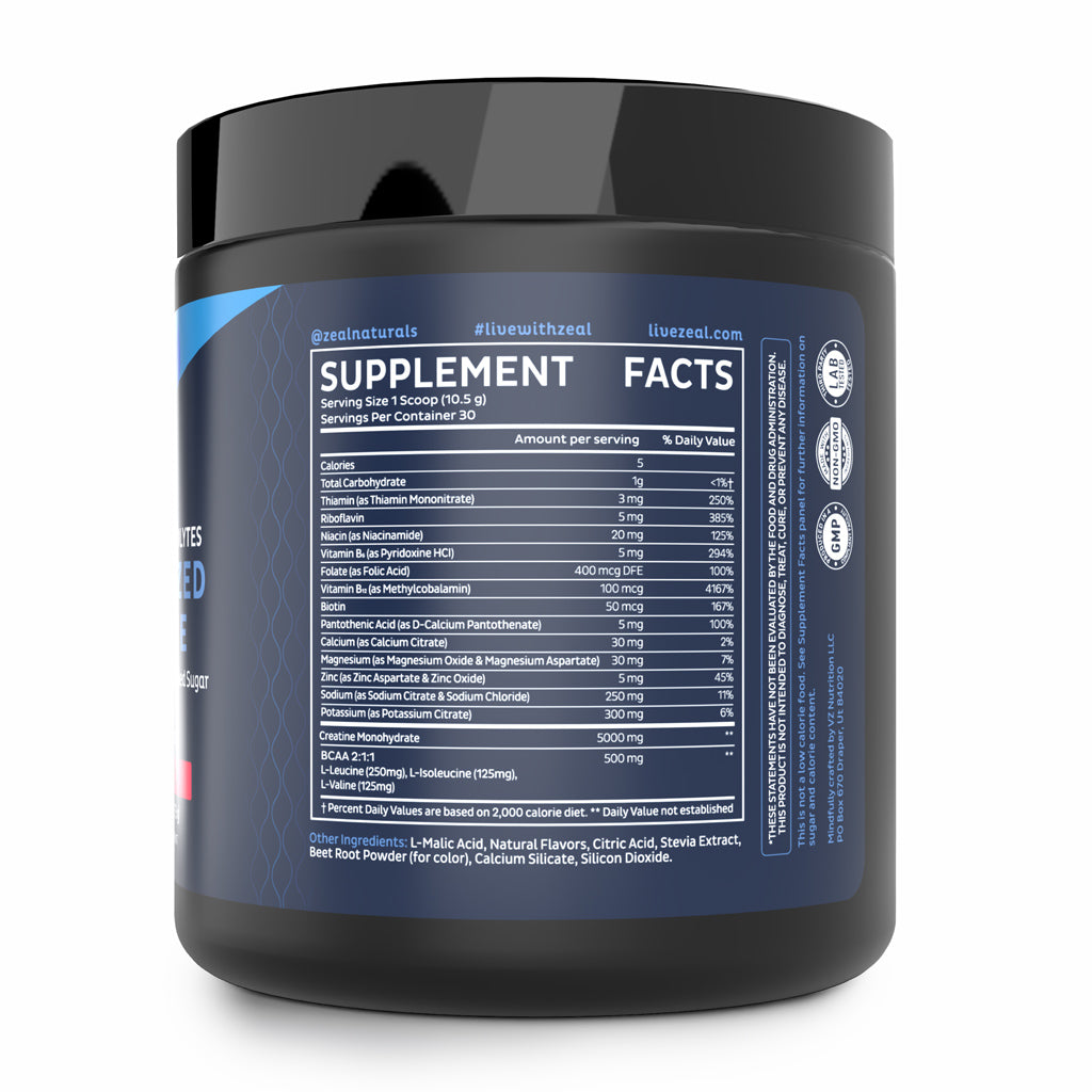 Electrolyte Powder w/ Micronized Creatine (Fruit Punch)