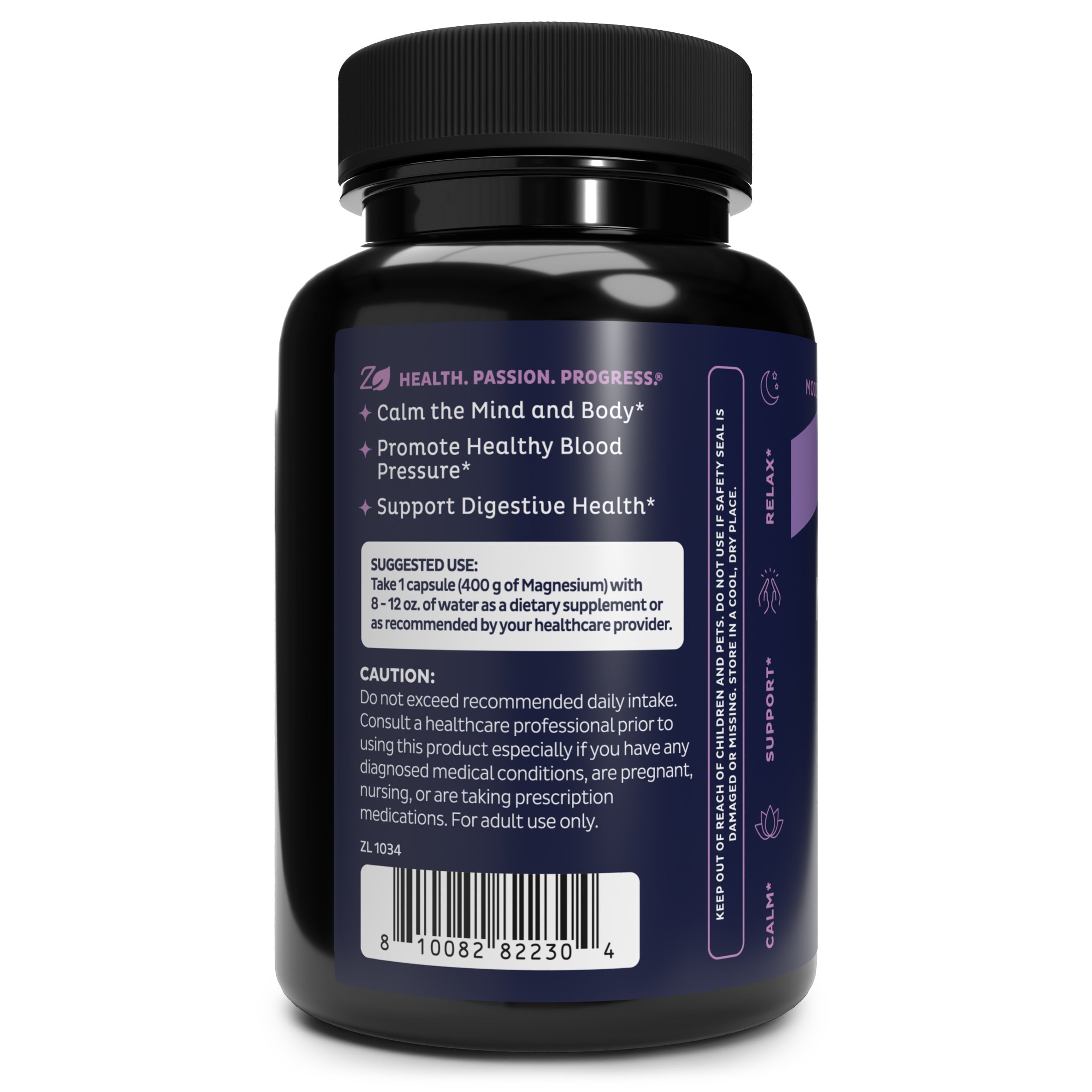 Zeal Premium Chelated Magnesium Oxide (400mg | 45 Capsules)