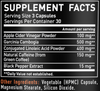 Supplement Facts Panel: Serving Size 3 capsules, 30 servings per container