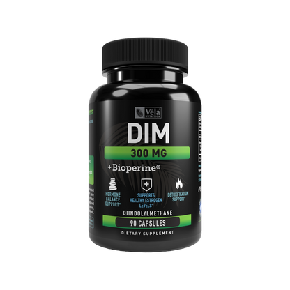 DIM (Diindolylmethane) Supplements + Bioperine®