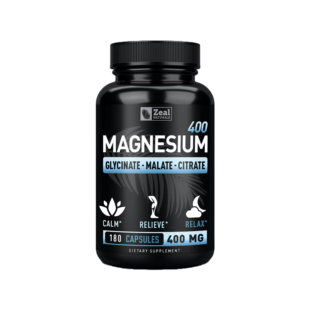 Magnesium Complex with Glycinate, Malate, & Citrate – Zeal Naturals