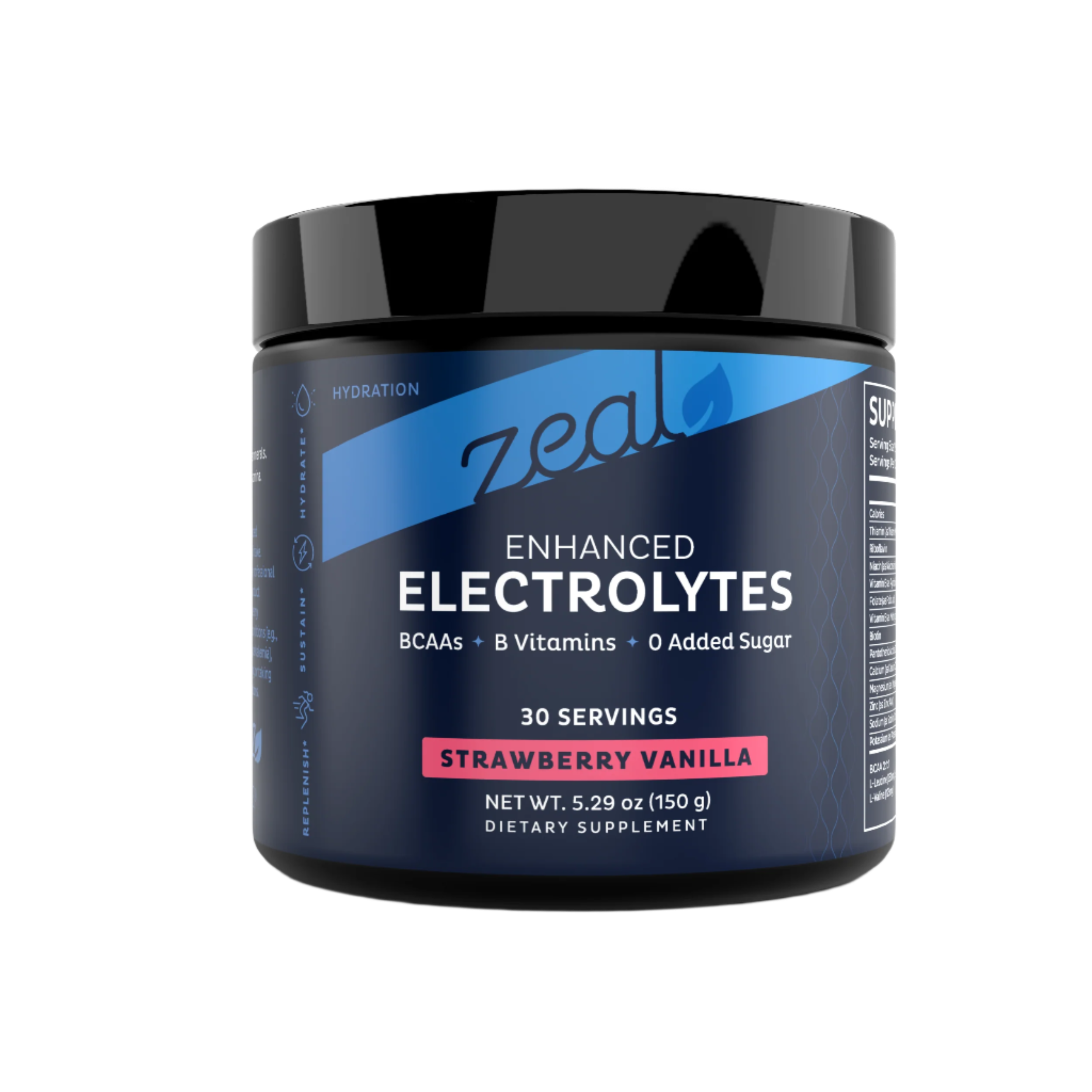 Enhanced Electrolytes Powder (Strawberry Vanilla)