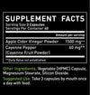 Supplement Facts Panel: Serving Size 3 capsules