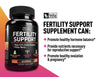 Vela Fertility Support Supplement | +  Myo & D-Chiro Inositol + Vitex Berry | Reproductive Support, Hormonal & Ovarian Support Complex