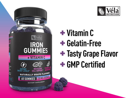 Iron Gummies + Vitamin C