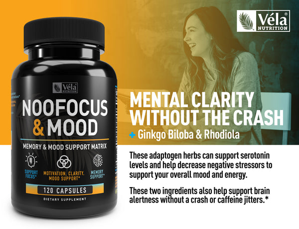 Mood Boosting [Provides mental clarity, increases energy and focus