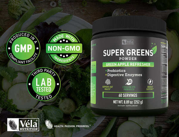 Amazing Super Greens Powder | Non-GMO Premium Superfood | Vegan Friendly