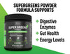 Super Greens Powder with Digestive Enzymes & Probiotics