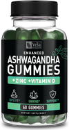 Ashwagandha Gummies +Zinc + Vitamin D